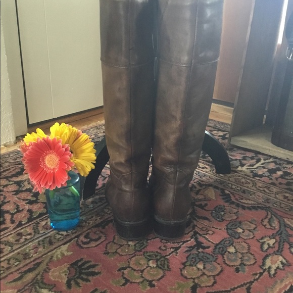 Vtg. Blondo Waterproof Leather Riding Boots - Picture 2 of 6